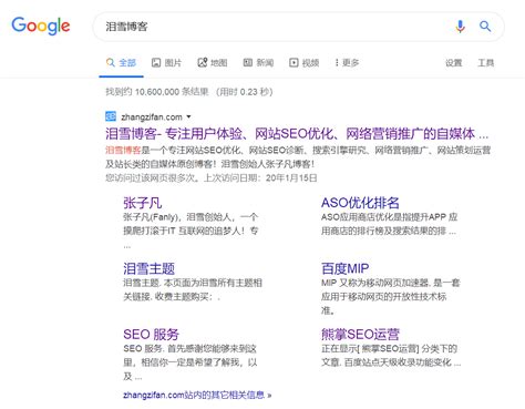 搜索結果|Google 搜尋說明